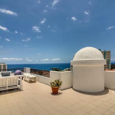 Apartment Penthouse Con Vistas Al Mar, Terraza, Jacuzzi Y Piscina En Playa Fanabe Costa Adeje (Tenerife)