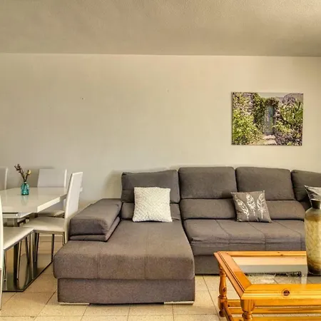 Penthouse Con Vistas Al Mar, Terraza, Jacuzzi Y Piscina En Playa Fanabe