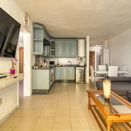 Apartment Penthouse Con Vistas Al Mar, Terraza, Jacuzzi Y Piscina En Playa Fanabe