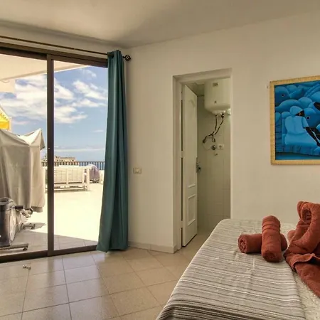 Penthouse Con Vistas Al Mar, Terraza, Jacuzzi Y Piscina En Playa Fanabe * Costa Adeje (Tenerife)
