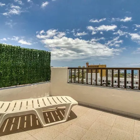 Penthouse Con Vistas Al Mar, Terraza, Jacuzzi Y Piscina En Playa Fanabe Lejlighed
